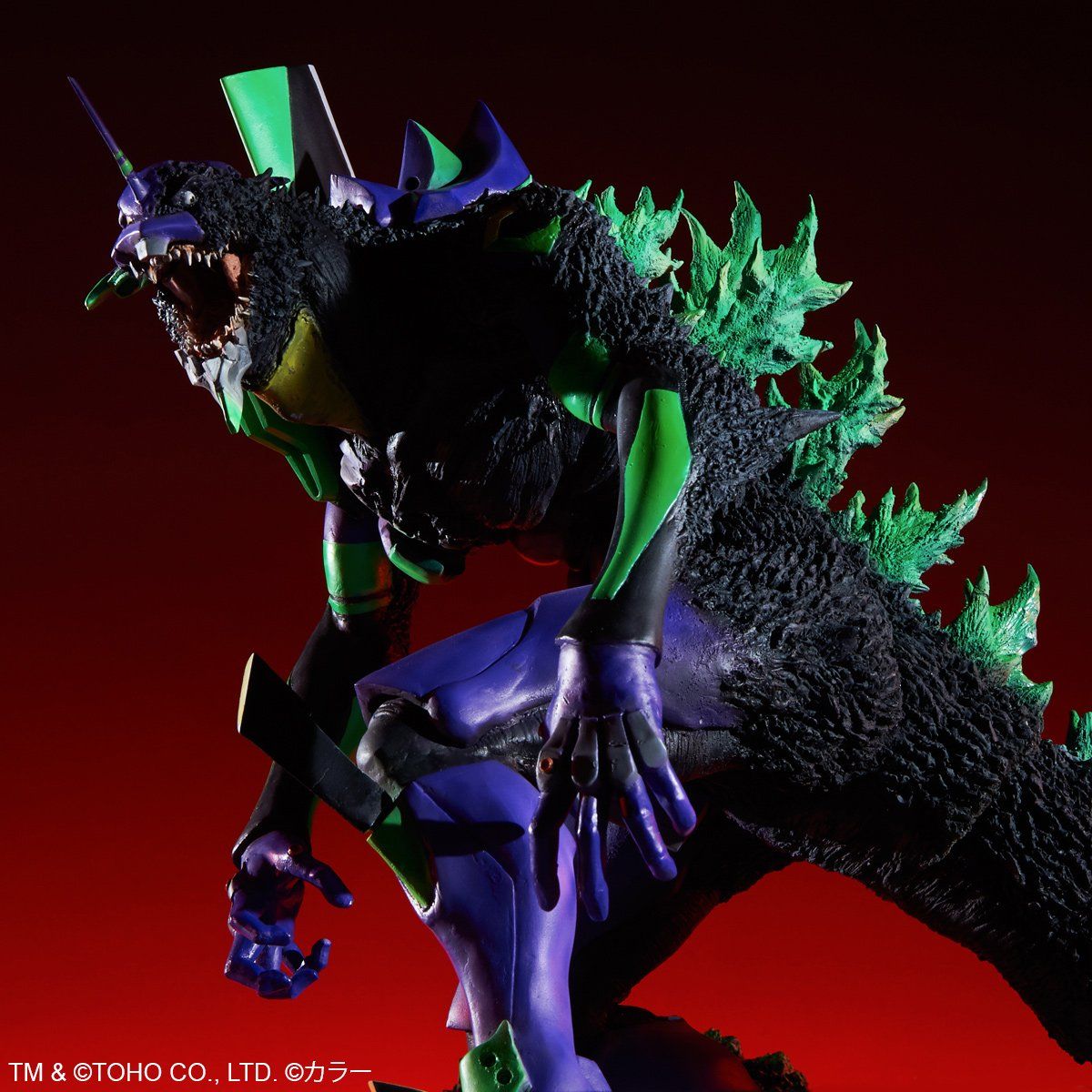 TOHO 30cm Series : Multipurpose Humanoid Decisive Weapon,Artificial Human Evangelion Test Type-01 G Awaking Form(Godzilla Versus Evangelion)