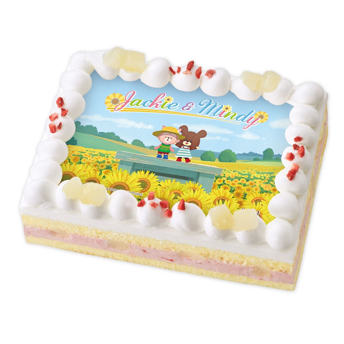 キャラデコプリントケーキ くまのがっこう ジャッキー ミンディ 趣味 コレクション プレミアムバンダイ公式通販