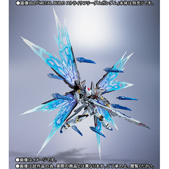 抽選販売 Metal Build ストライクフリーダムガンダム 光の翼オプションセット 機動戦士ガンダムseed 趣味 コレクション バンダイナムコグループ公式通販サイト