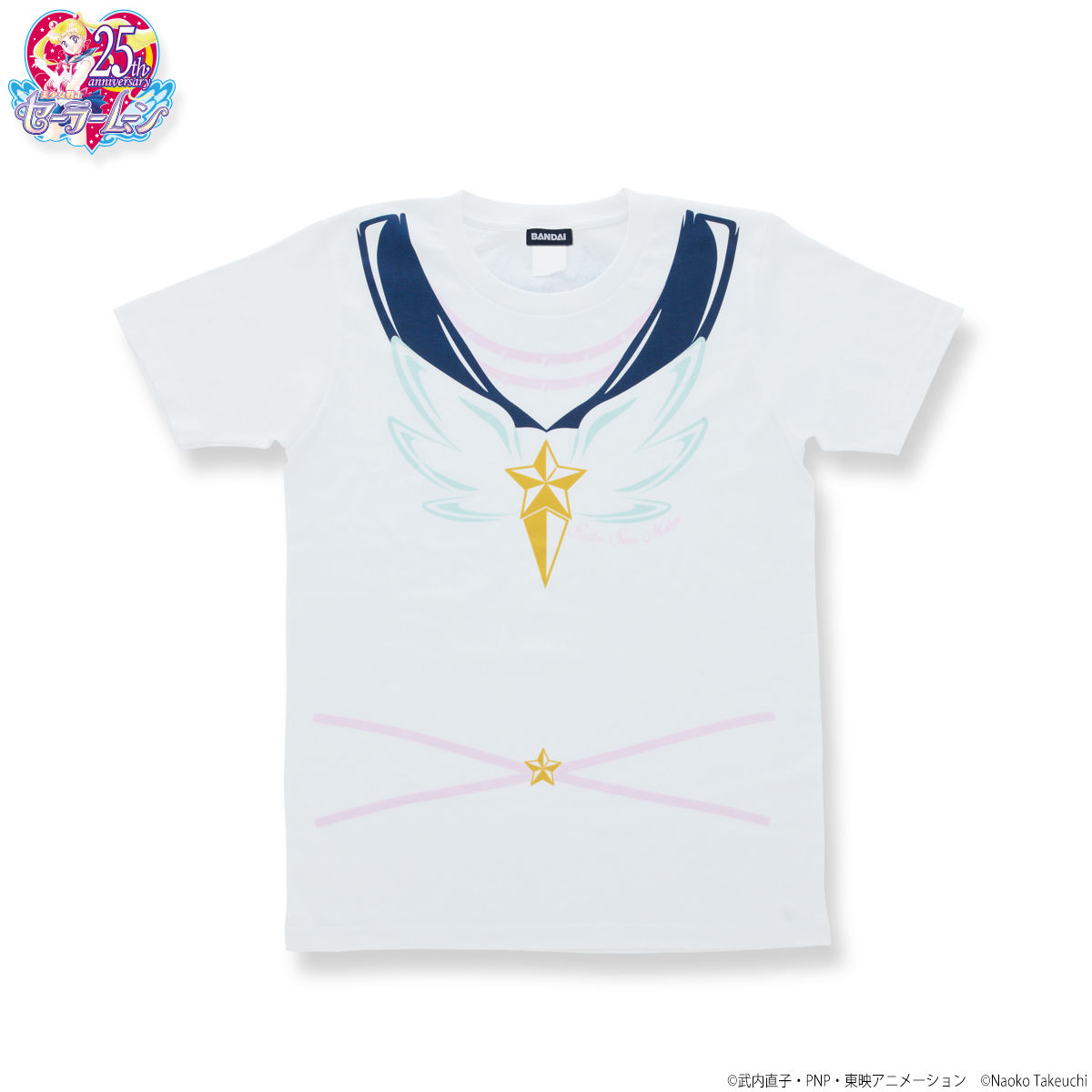 未使用美品　BANDAI セーラーマーキュリー Tシャツ 美少女戦士セーラームーン Full color print Tシャツ セーラー