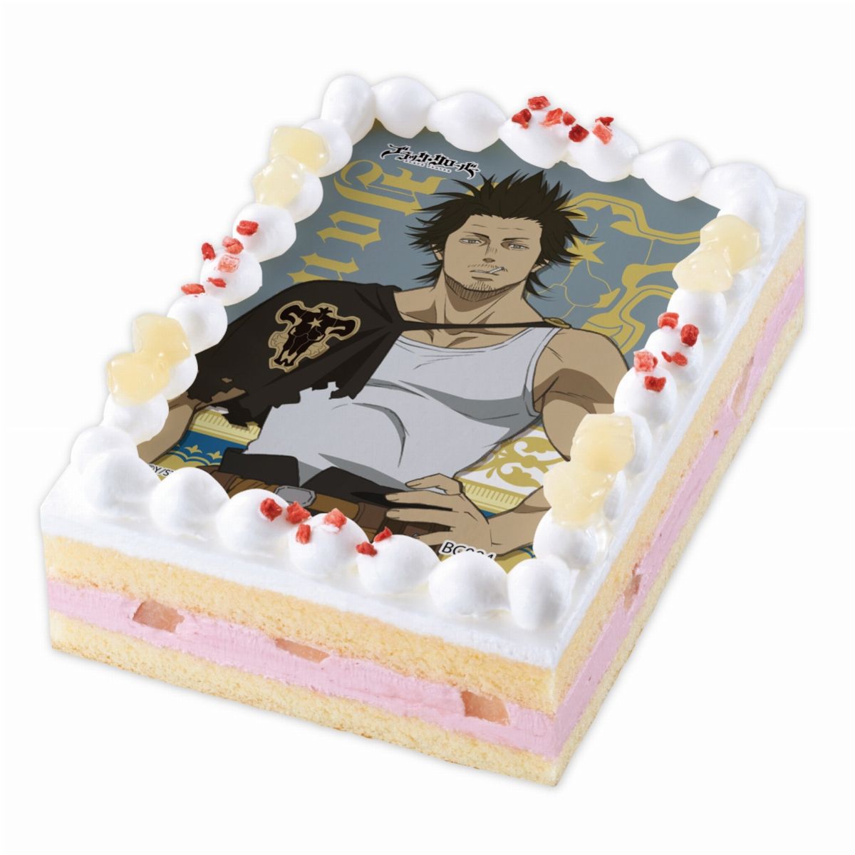 キャラデコプリントケーキ］ ブラッククローバー ヤミ・スケヒロ 