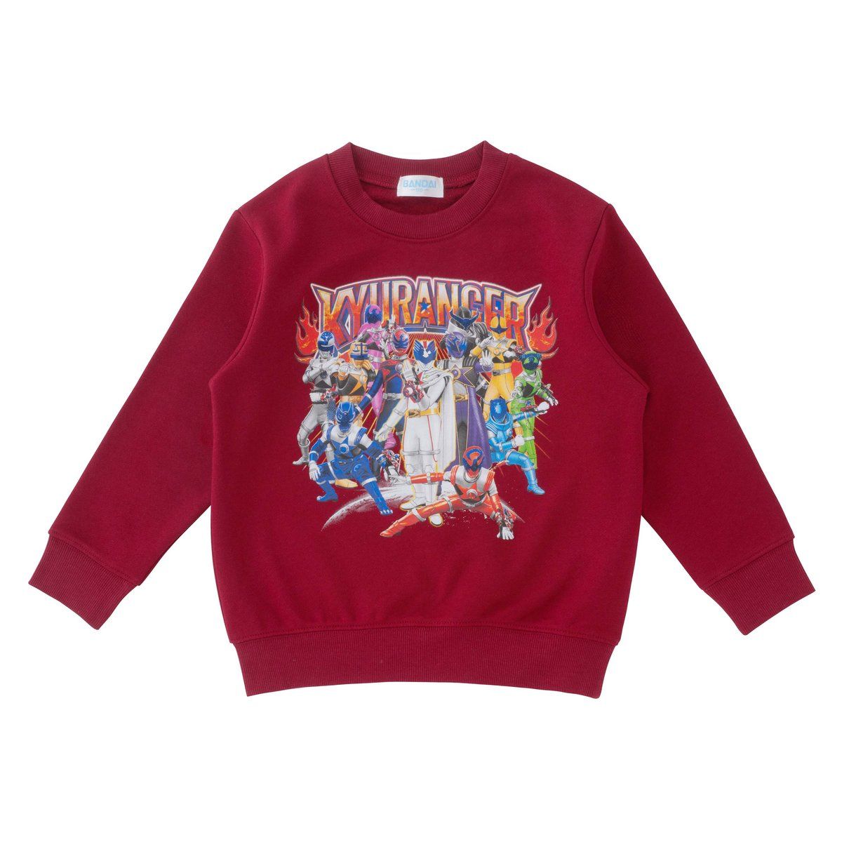 宇宙戦隊キュウレンジャー 裏毛起毛ベーシックトレーナー 宇宙戦隊キュウレンジャー ファッション アクセサリー バンダイナムコグループ公式通販サイト