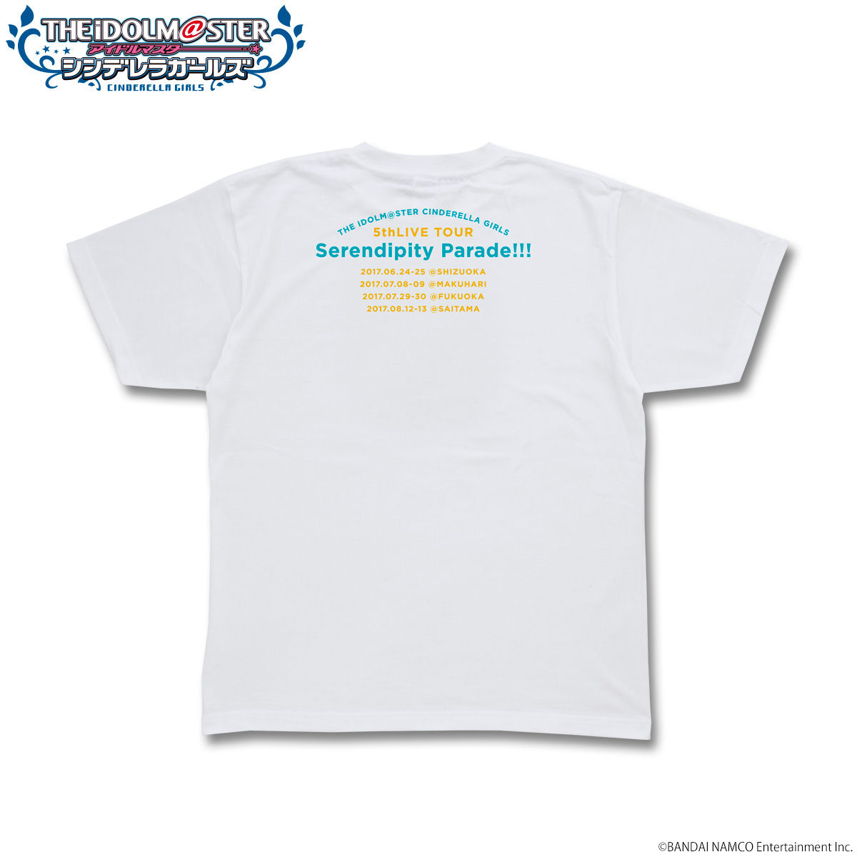 アイドルマスター シンデレラガールズ 5thLIVE TOUR EXTRA Tシャツ 2nd 