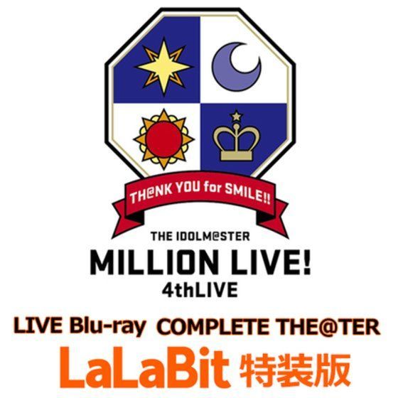(未開封) ミリオンライブ！4thLIVE Blu-Ray 送料無料】THE IDOLM@STER MILLION LIVE！ 4thLIVE TH@NK YOU for