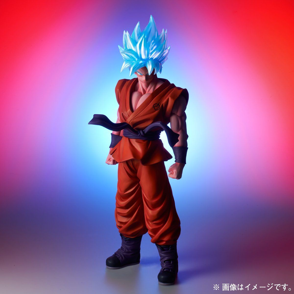 ドリハドラゴンボール〻ドラゴンボール　ギガンティックシリーズ　SSGSS 孫悟空　界王拳　フィギュア