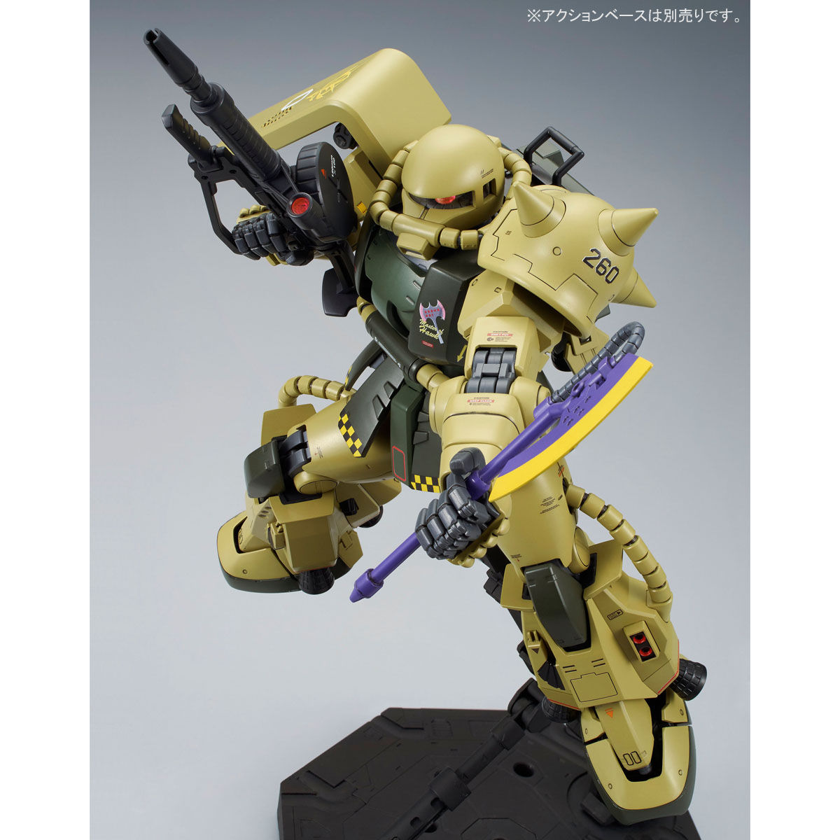 【日米首脳】MG 1/100 MS-06R-1 ブレニフ・オグス専用ザクII 機動戦士ガンダム