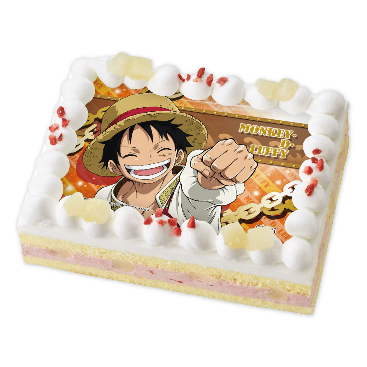 キャラデコプリントケーキ One Piece ルフィ ワンピース 趣味 コレクション プレミアムバンダイ公式通販