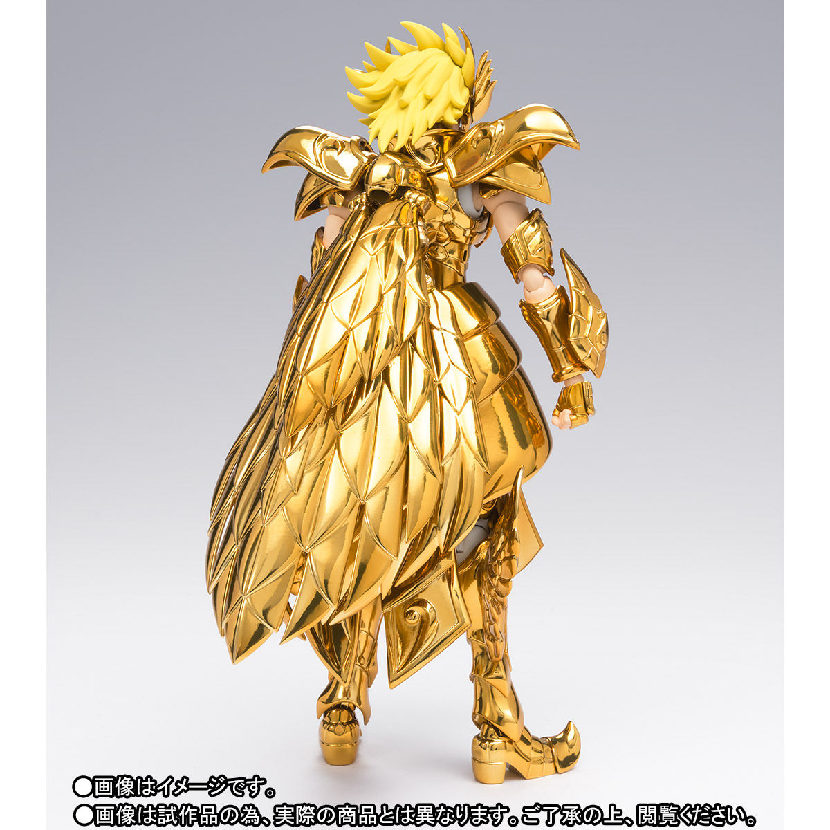 聖闘士聖衣神話EX 十三番目の黄金聖闘士台座にスレとキズあり
