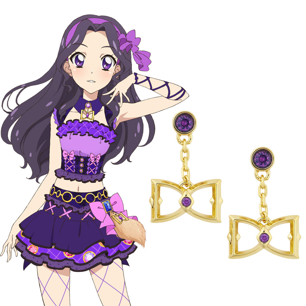 AIKATSU!STYLE for Lady ドーリーリボン ピアス＆イヤリング