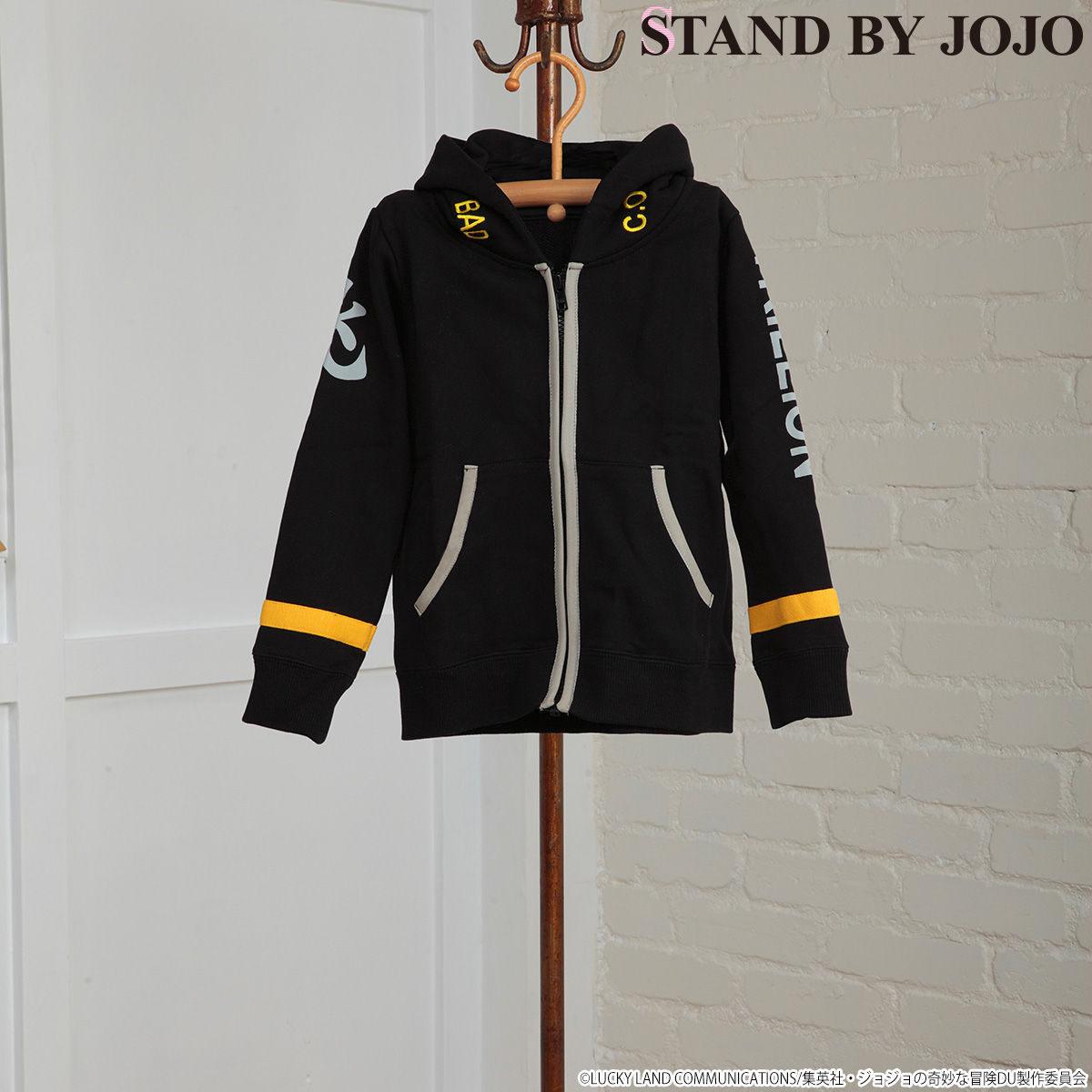 Stand By Jojo ジョジョの奇妙な冒険 虹村形兆 パーカー キッズサイズ ジョジョの奇妙な冒険 趣味 コレクション バンダイナムコグループ公式通販サイト