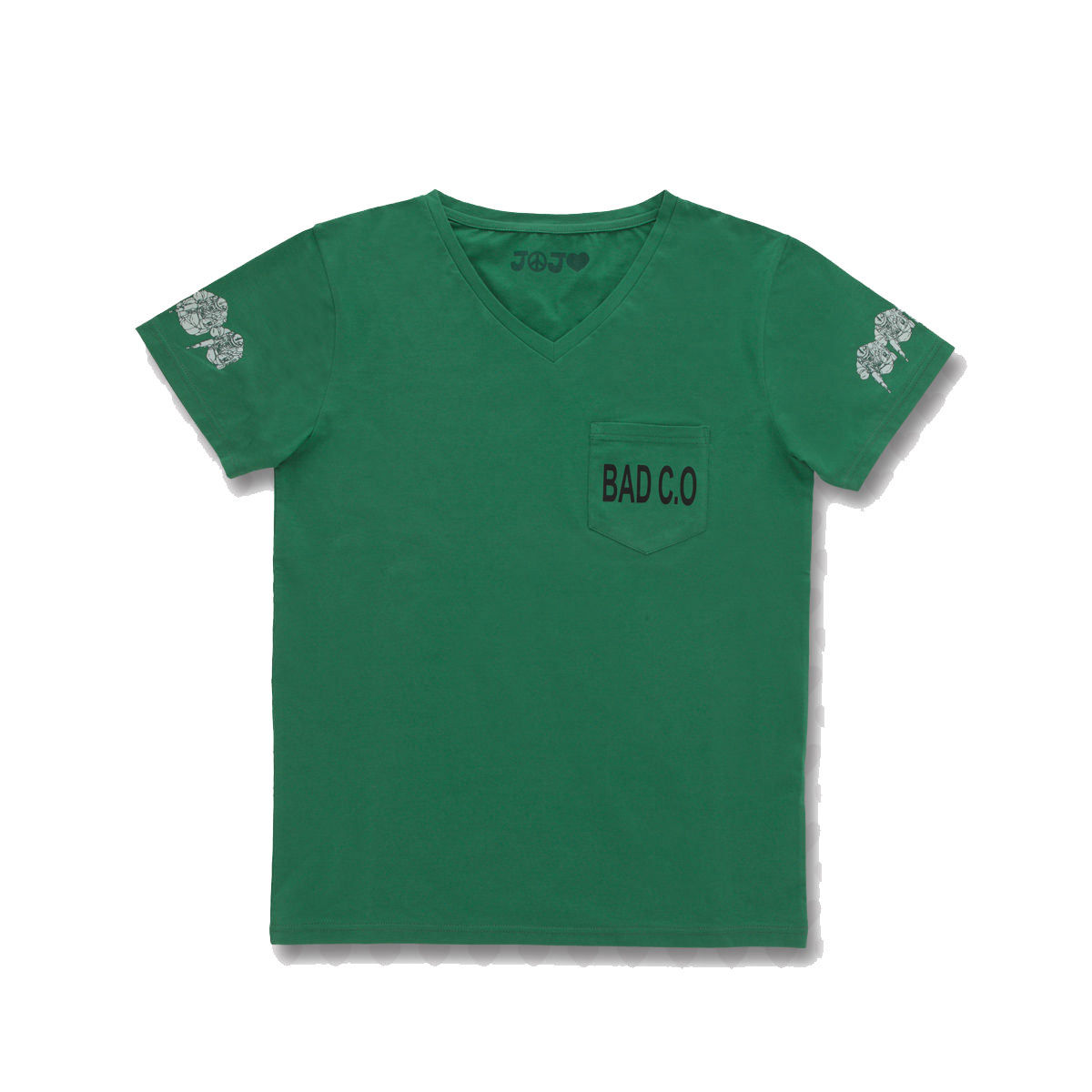 ジョジョの奇妙な冒険 ポケットTシャツ（バッド・カンパニー  