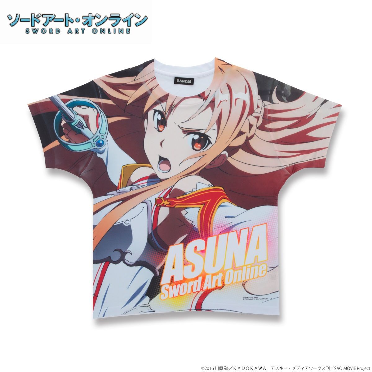 ソードアート・オンライン フルグラフィックＴシャツ アスナ（血盟騎士