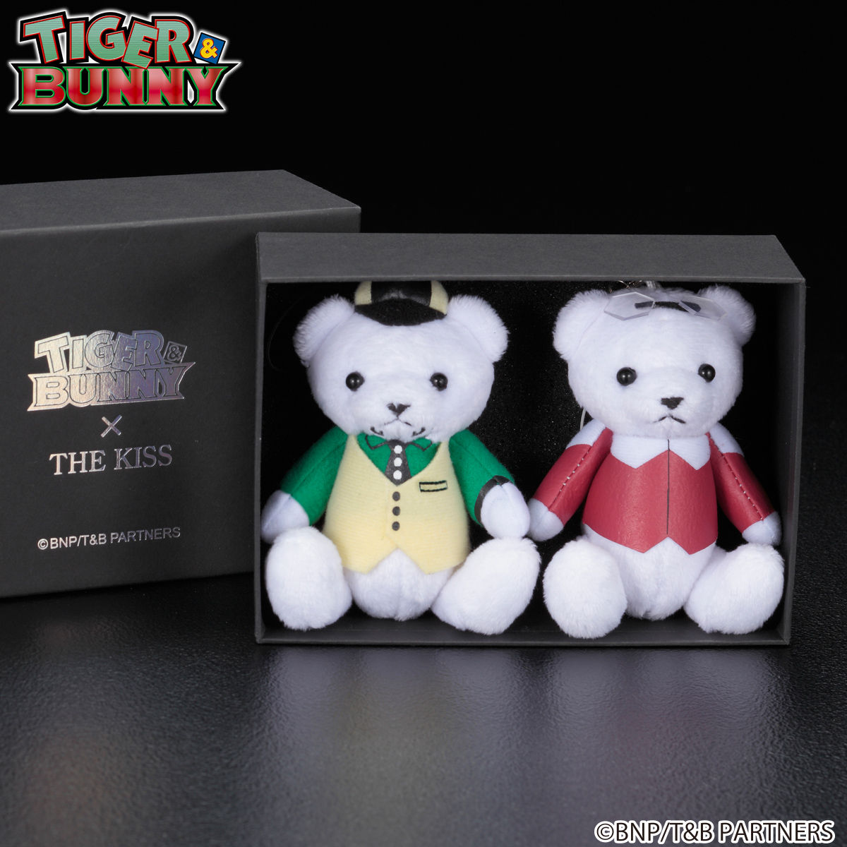 TIGER & BUNNY × THE KISS × BANDAI ベアマスコットチャーム付き