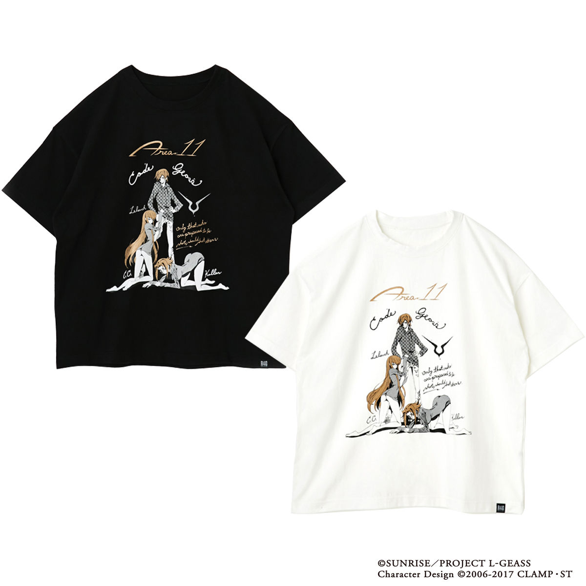 コードギアス反逆のルルーシュ R4g Love Code Geass Mens Tee コードギアスシリーズ 趣味 コレクション バンダイナムコグループ公式通販サイト