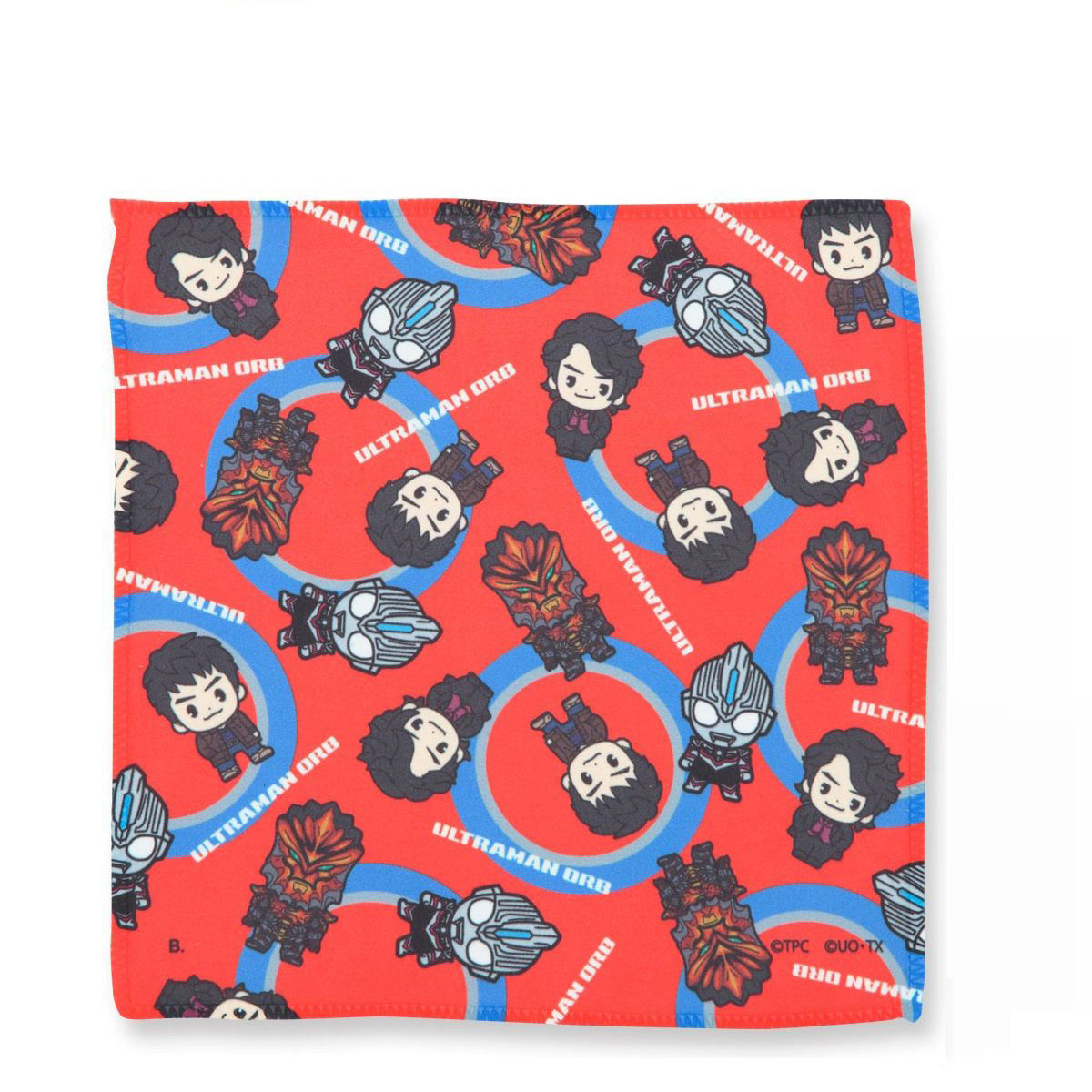 ウルトラマンオーブ デフォルメ柄 ミニクロス 総柄 | ウルトラマン