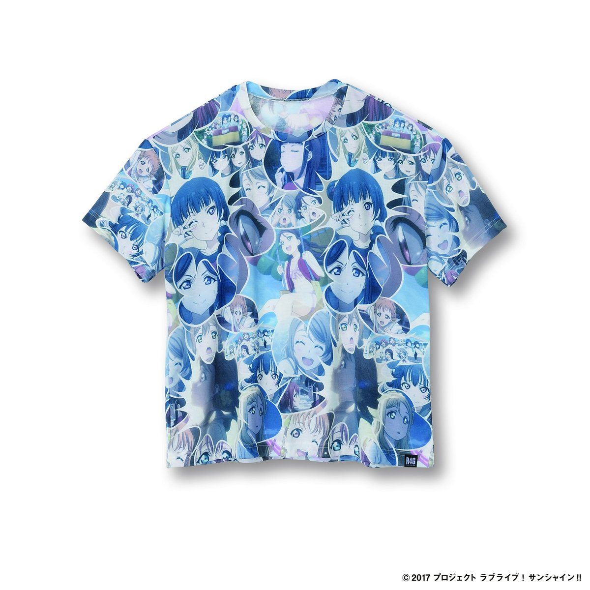 ラブライブ！サンシャイン!! × R4G Aqours LOGO TEE | ラブ