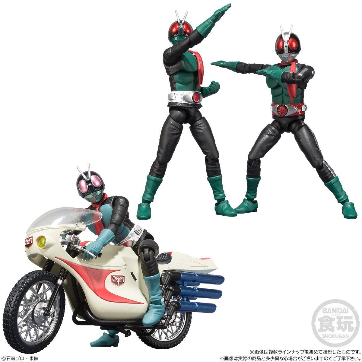 大得価新品SHODO-X仮面ライダーフィギュア 各種バイク 特撮