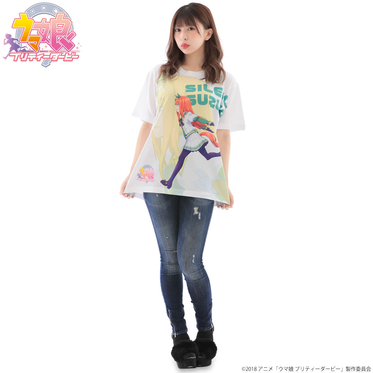 ウマ娘 プリティーダービー フルパネルTシャツ サイレンススズカ | ファッション・アクセサリー | アニメグッズ  ・おもちゃならプレミアムバンダイ｜バンダイナムコグループの公式通販サイト