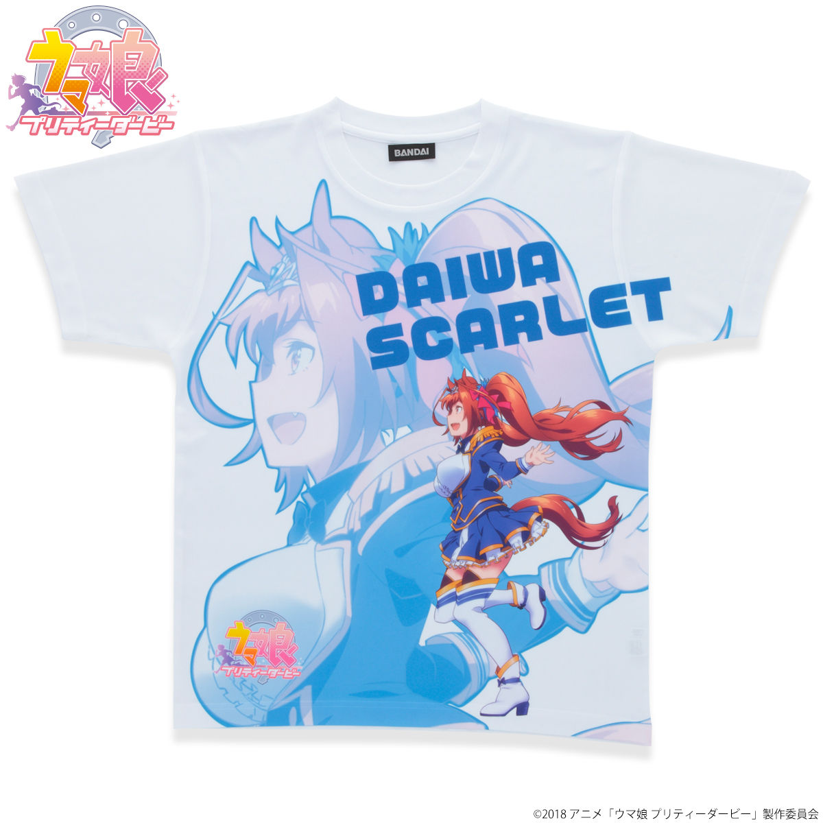 ウマ娘 プリティーダービー フルパネルTシャツ ダイワスカーレット ...