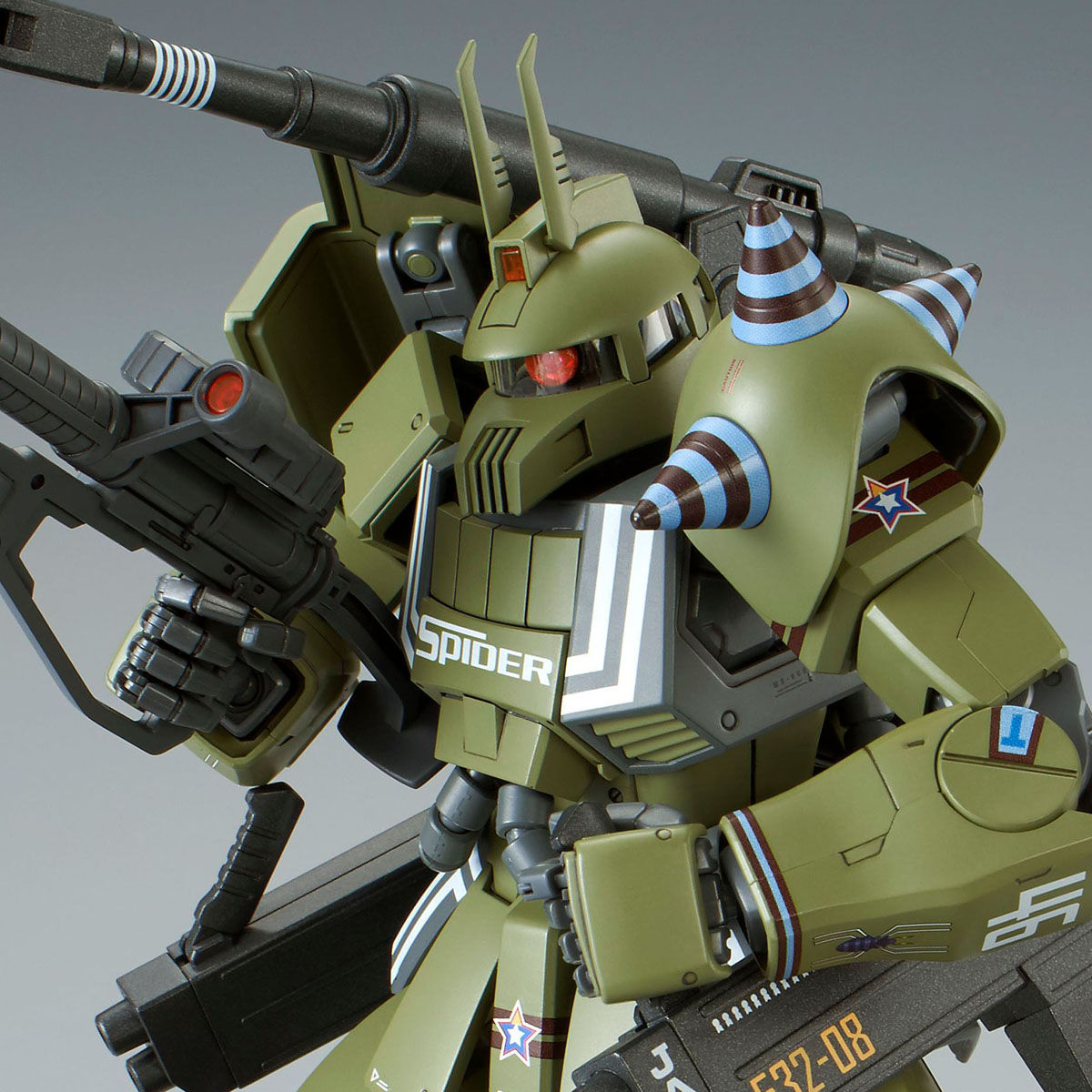 ＭＧ 1/100 ザク・キャノン (イアン・グレーデン専用機)【２次：２０１８年１０月発送】| プレミアムバンダイ