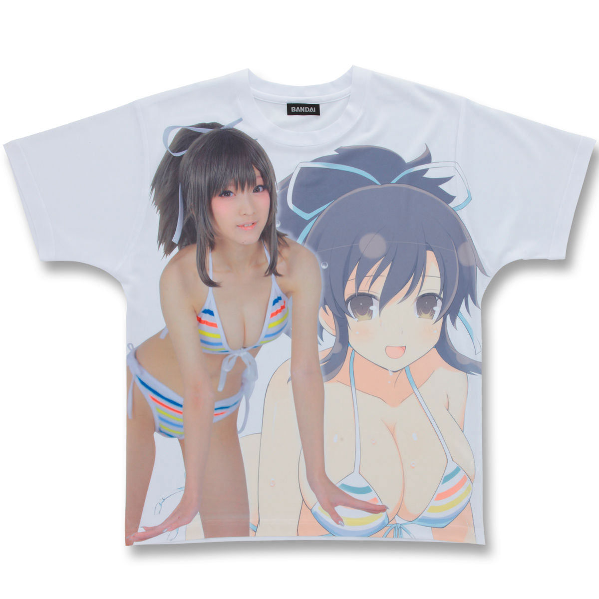 閃乱カグラ フルパネルtシャツ 飛鳥 火将ロシエル 一般販売分 趣味 コレクション バンダイナムコグループ公式通販サイト