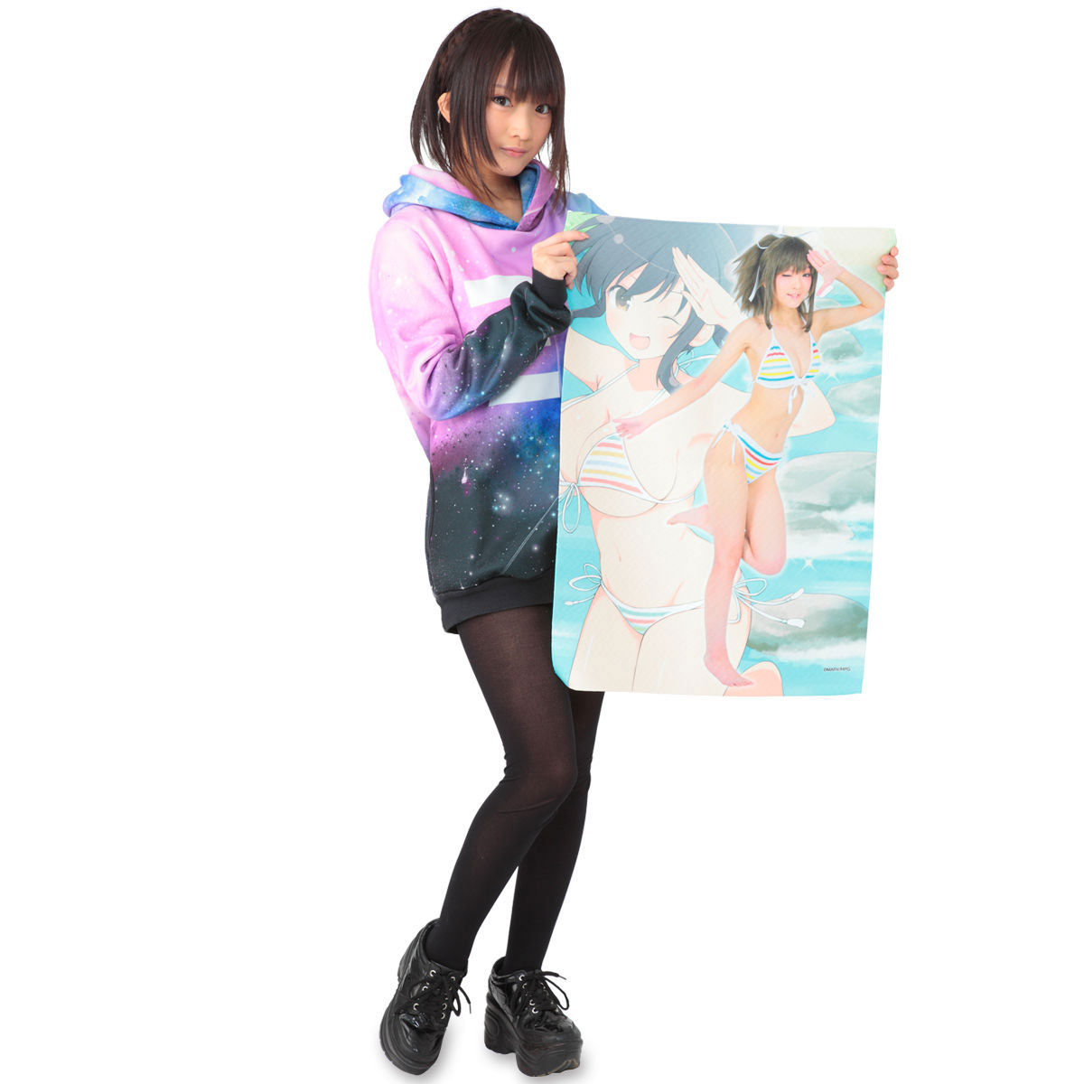閃乱カグラ　マイクロファイバータオル　飛鳥 グッズ: シノビマスター 閃乱カグラ NEW LINK タオルケット 飛鳥