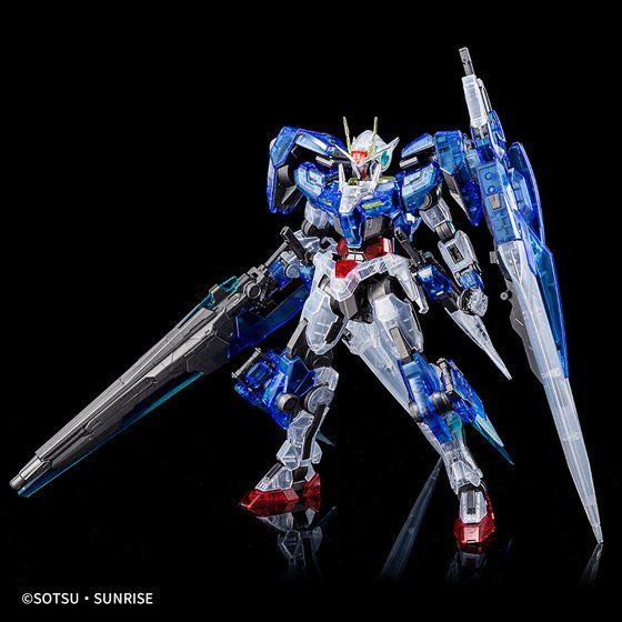 MG 1/100 GN-0000GNHW/7SG 00 Gundam Seven Sword/Gun(Color Clear)
