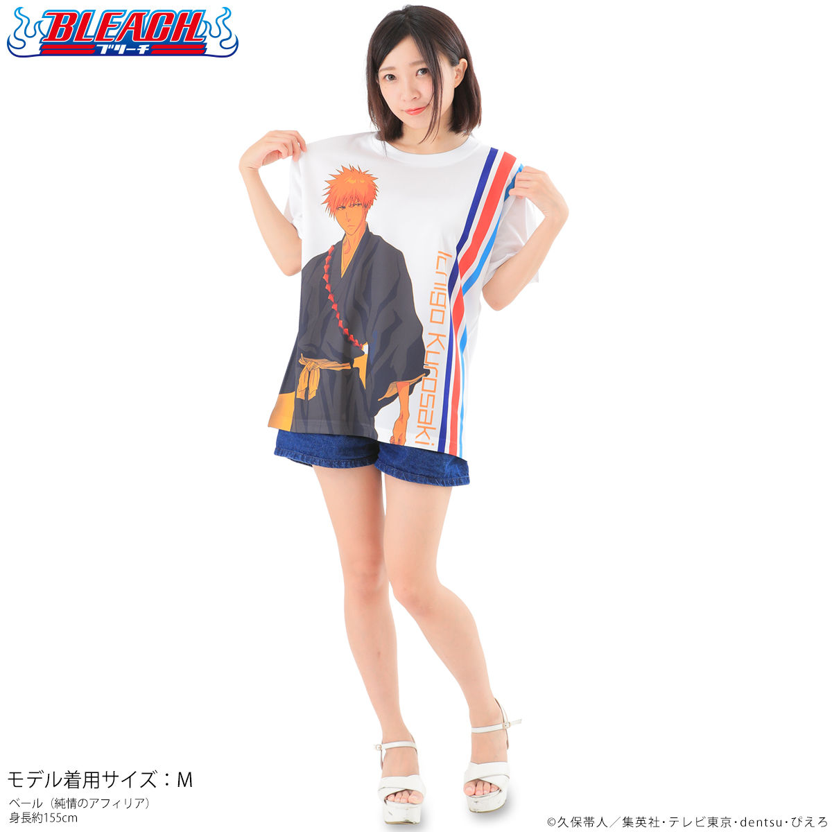 BLEACH フルパネルTシャツ 黒崎一護 | BLEACH ファッション