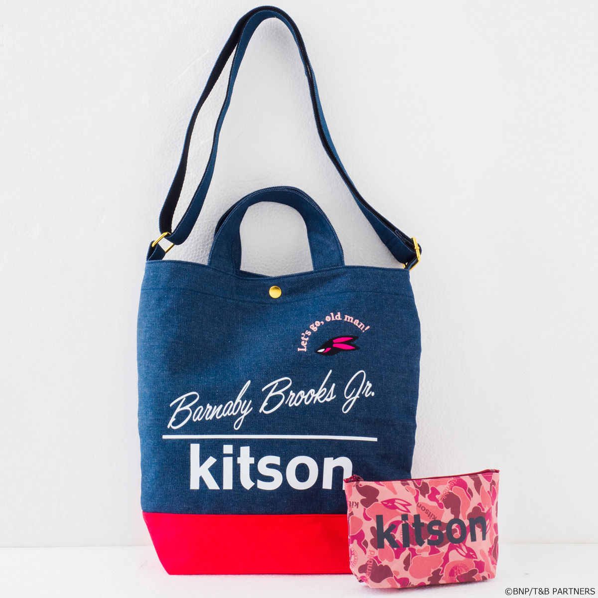kitson × TIGER & BUNNY 2Wayショルダートート＆ミニポーチ 