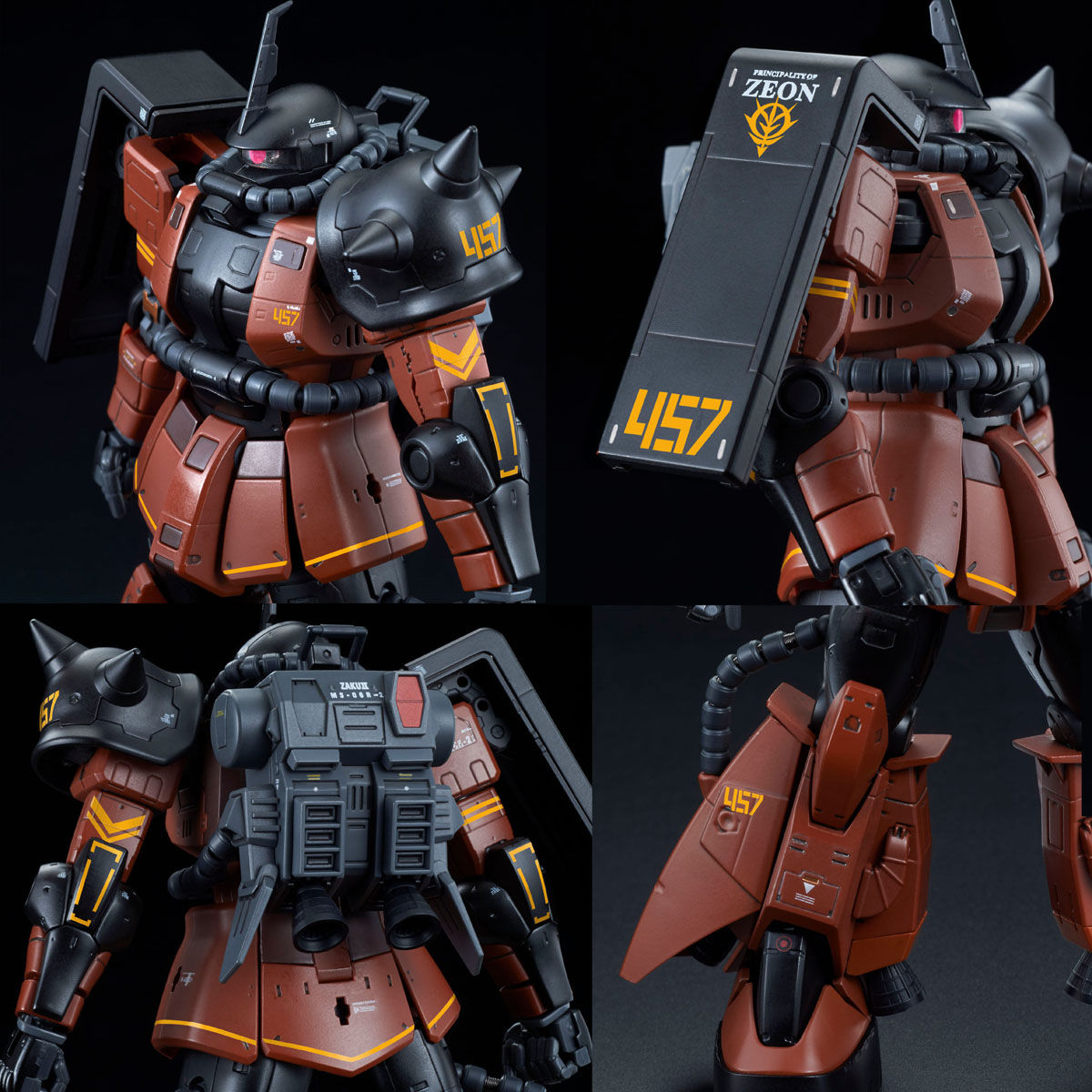 ＲＧ 1/144 MS-06R-2 ギャビー・ハザード専用ザクＩＩ【２次：２０１８