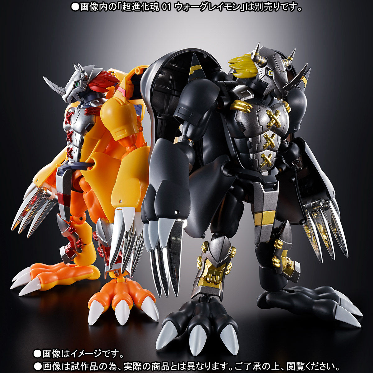 新品未開封　超進化魂 01 WARGREYMON 完全変形フィギュア