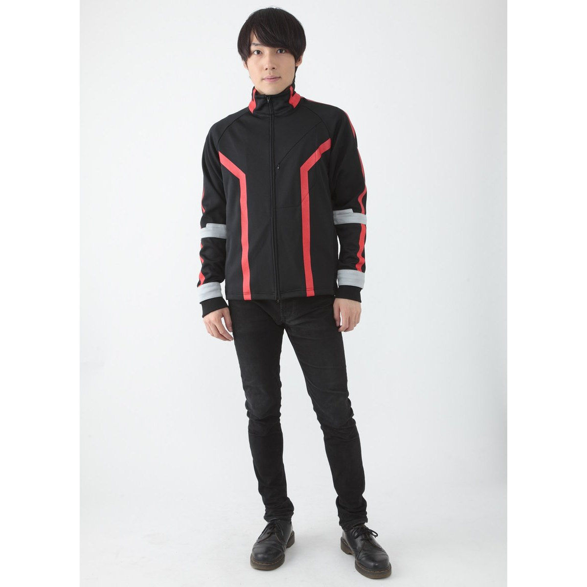 beauty beast レッド&ブラック　ジャージ トラックジャケット 仮面ライダー555×beauty:beast（ビューティビースト