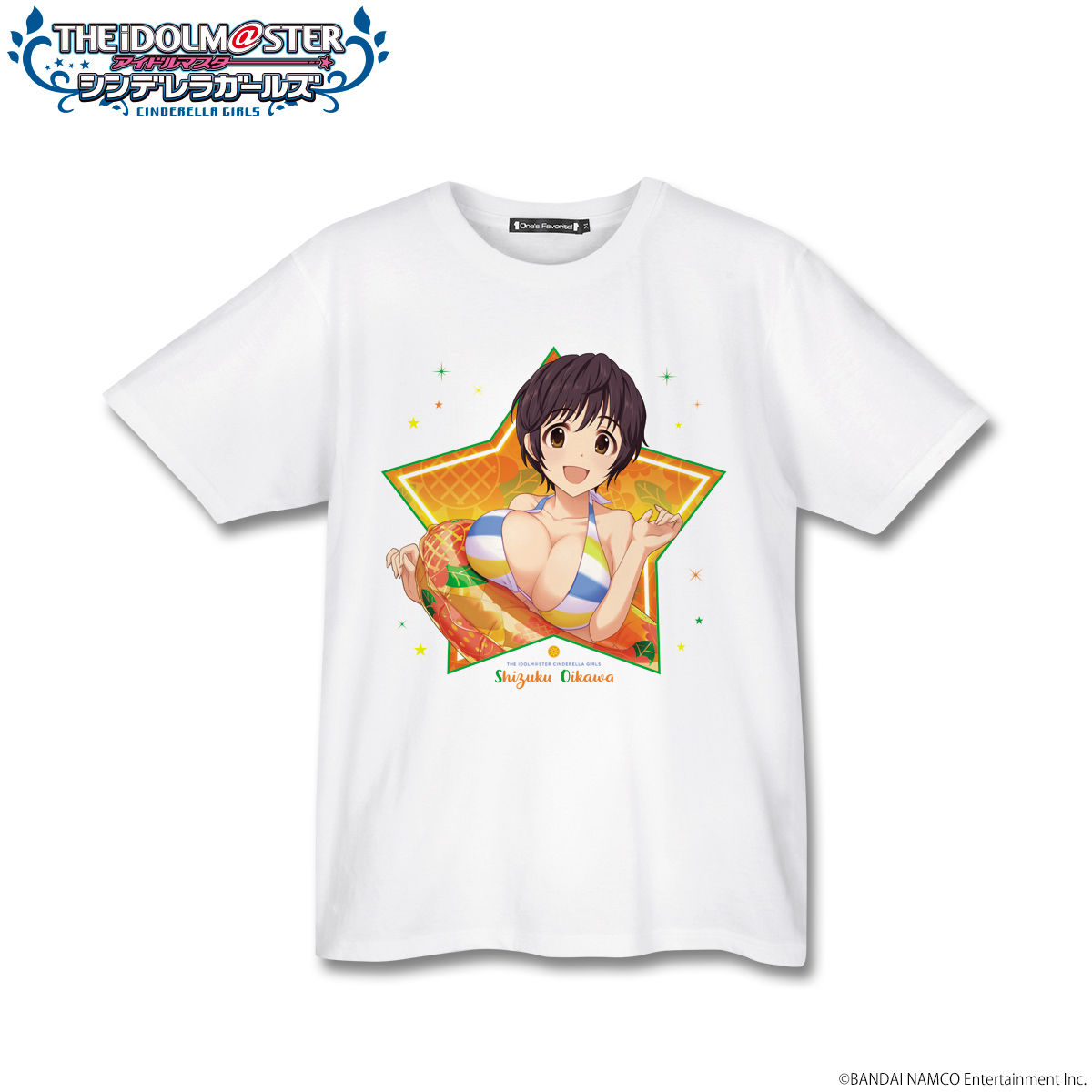 アイドルマスター シンデレラガールズ フルカラーtシャツ 及川雫 2次受注 アイドルマスター シンデレラガールズ プレミアムバンダイ公式通販