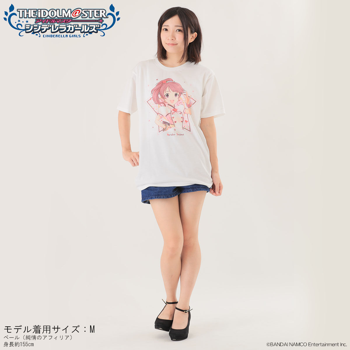 アイドルマスター シンデレラガールズ フルカラーtシャツ 椎名法子 アイドルマスター シンデレラガールズ バンダイナムコグループ公式通販サイト