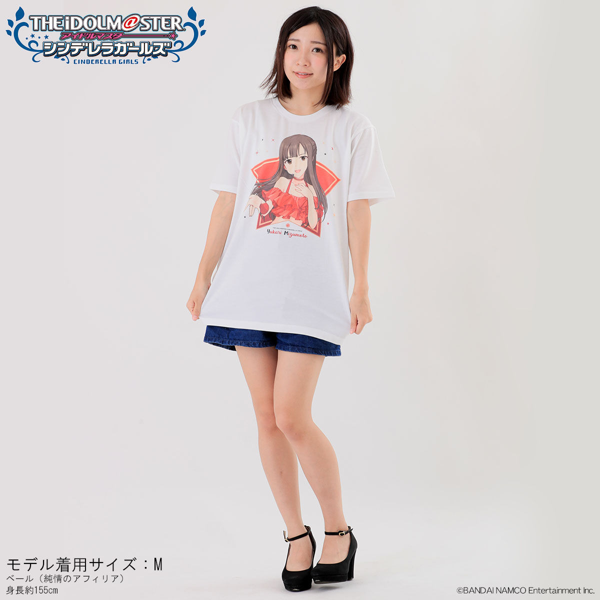アイドルマスター シンデレラガールズ フルカラーtシャツ 水本ゆかり アイドルマスター シンデレラガールズ バンダイナムコグループ公式通販サイト