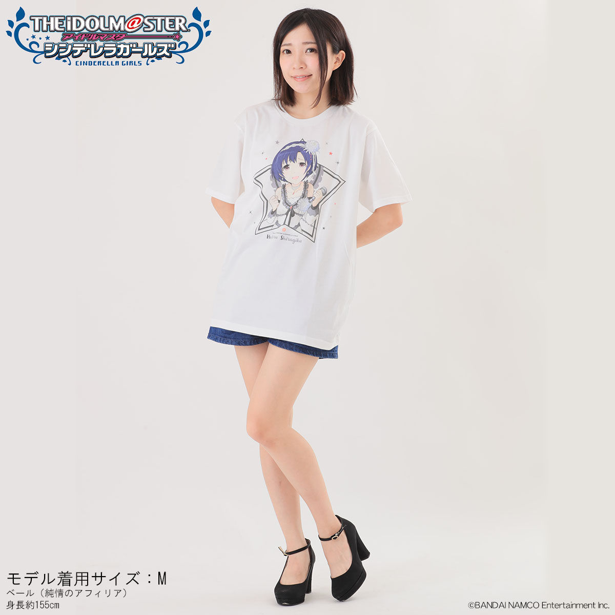 アイドルマスター シンデレラガールズ フルカラーTシャツ 白菊ほたる 