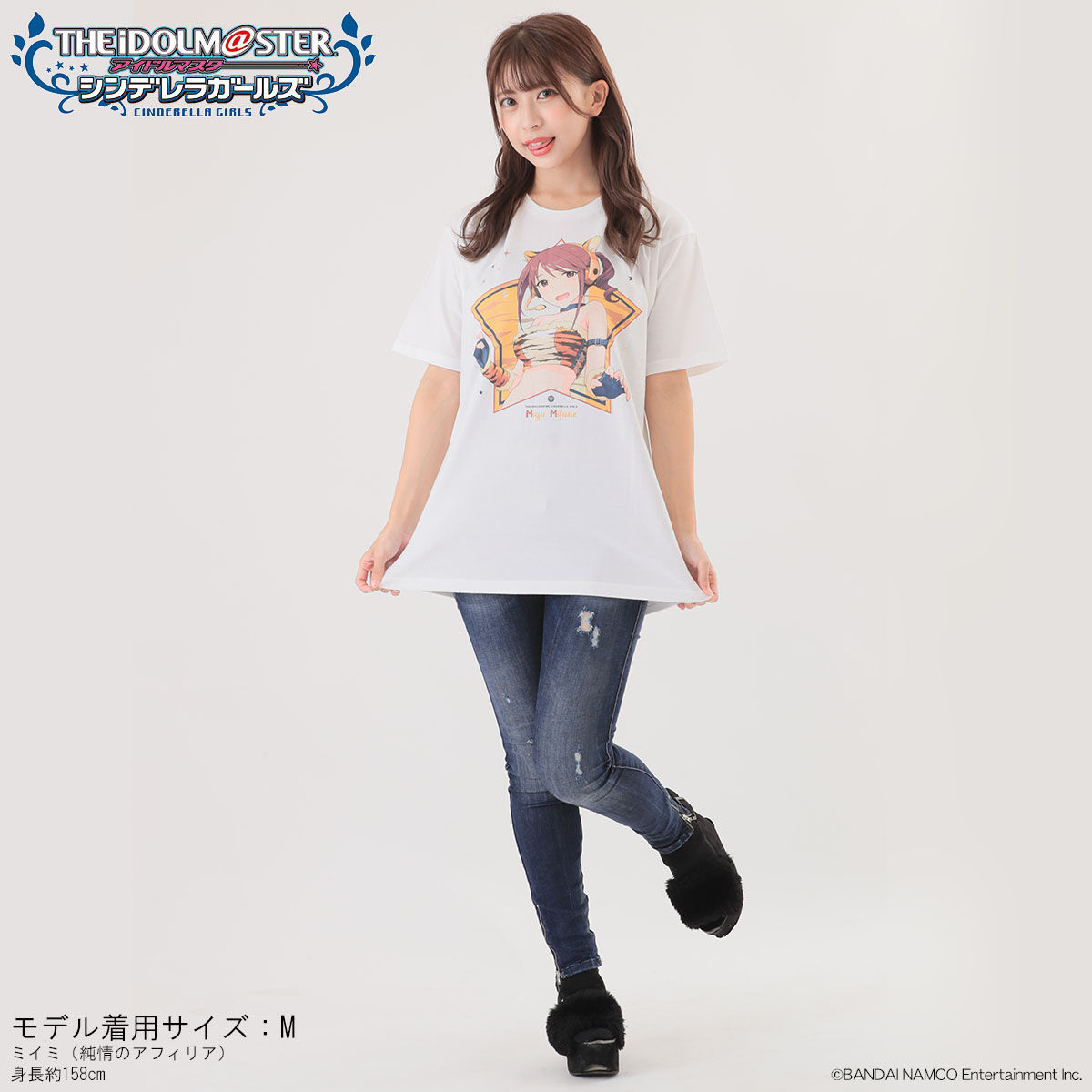 アイドルマスター シンデレラガールズ フルカラーTシャツ 三船美優 | アニメグッズ  ・おもちゃならプレミアムバンダイ｜バンダイナムコグループの公式通販サイト