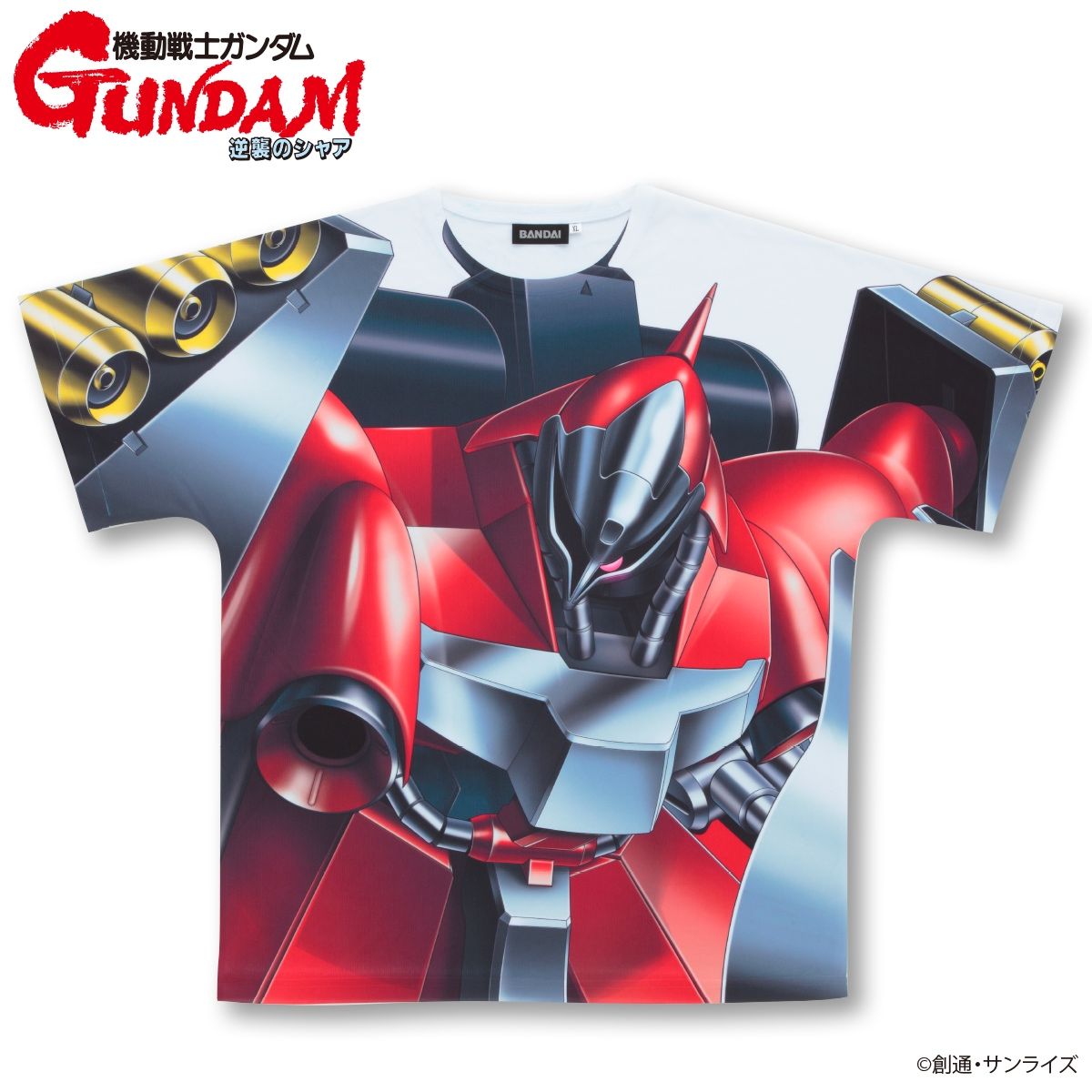 逆袭的夏亚主题全面彩印t恤msn 03 乍德 德卡 葵丝 帕拉雅机 Tbs Aemedia 专业主义acg电子媒体高达 星球大战 变形金刚