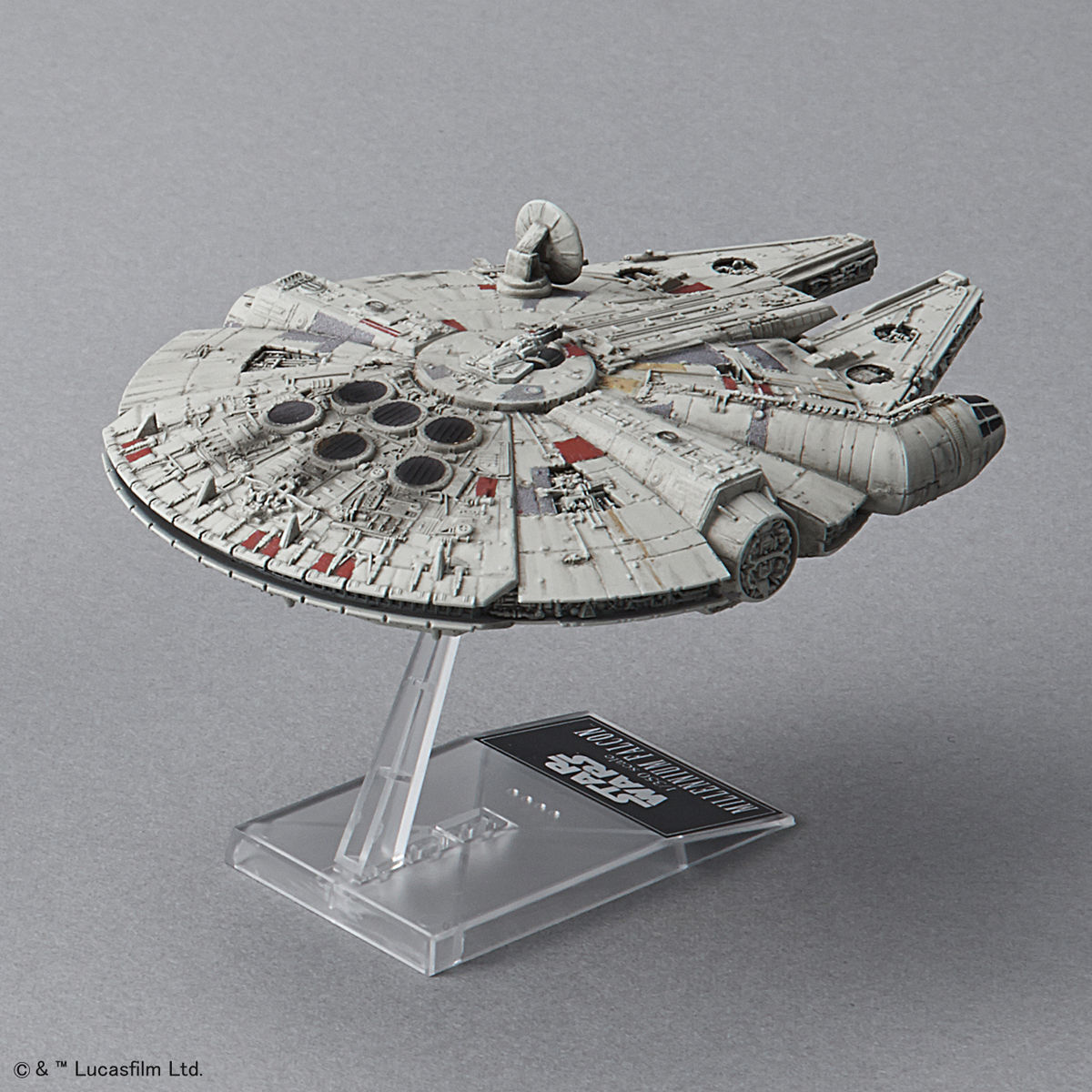 ブロッケード・ランナー & 1/350 ミレニアム・ファルコン　クリアビークル 1/1000 ブロッケード・ランナー & 1/350 ミレニアム・ファルコン