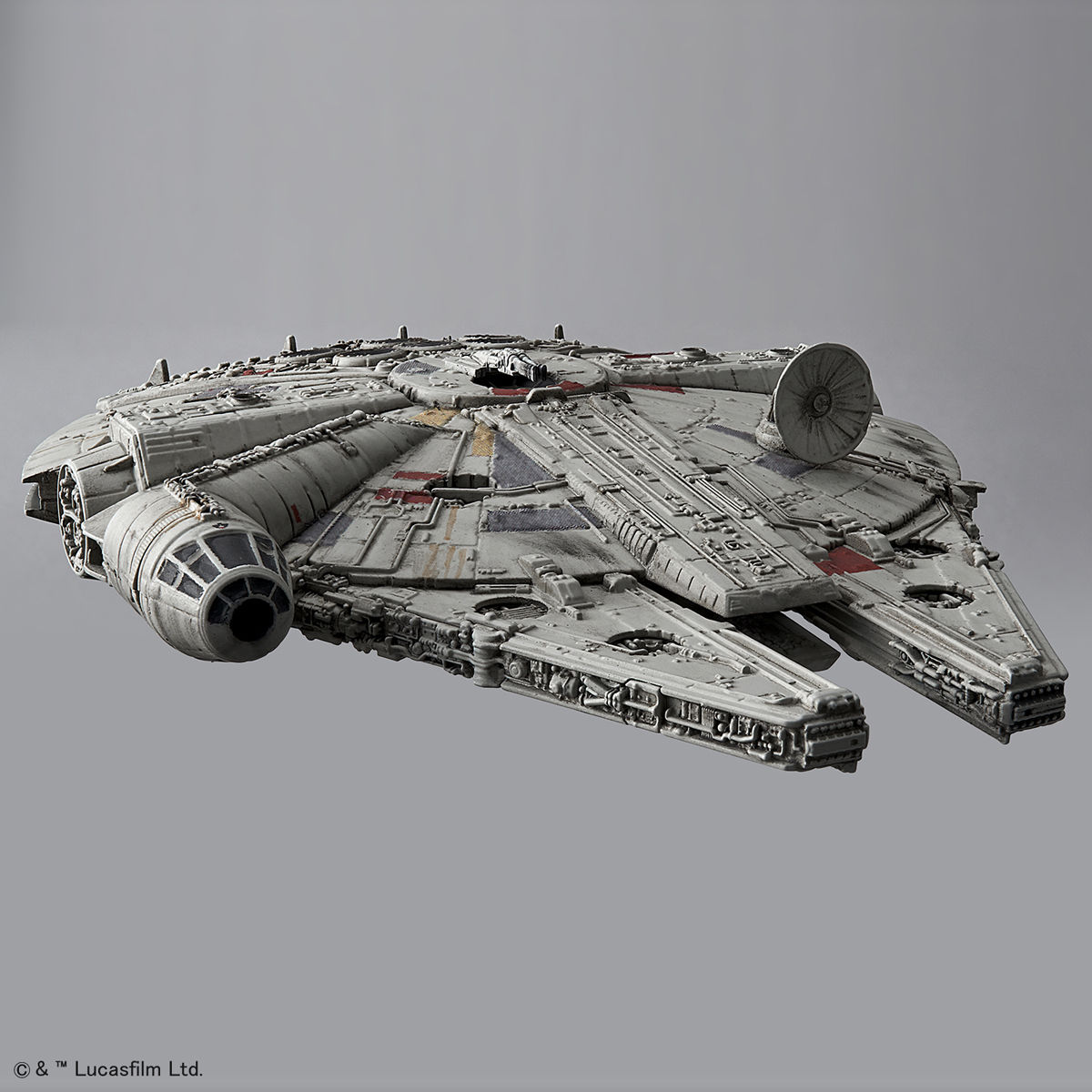 How to make a Millennium Falcon《Vehicle Model》with LED