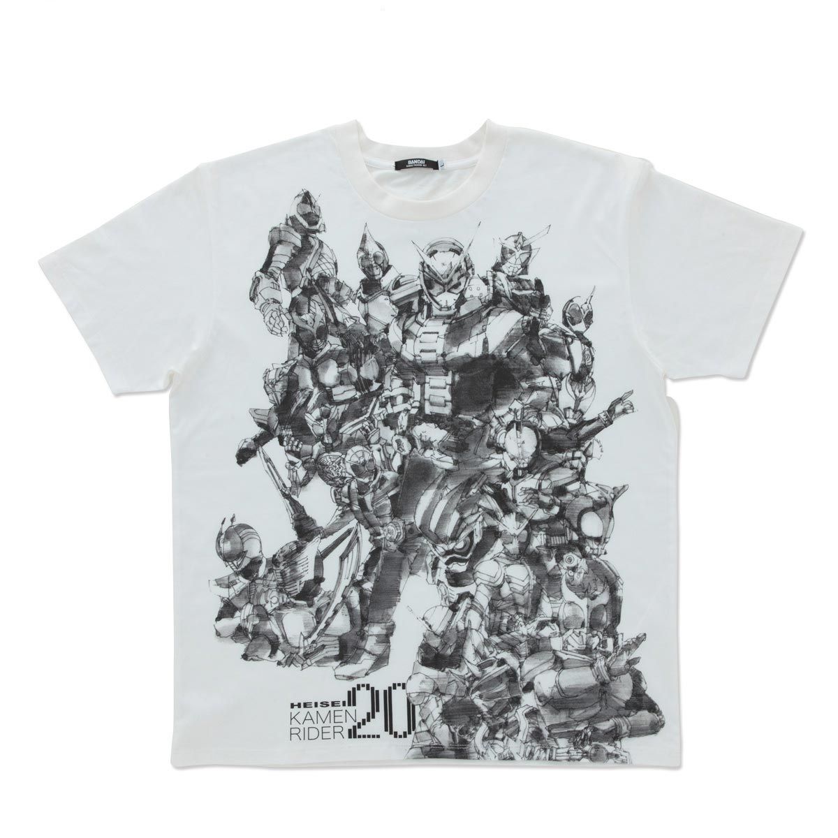 仮面ライダージオウ　CAST&STAFF Tシャツ 菅原芳人計画 仮面ライダージオウ＆平成ライダー20周年記念T