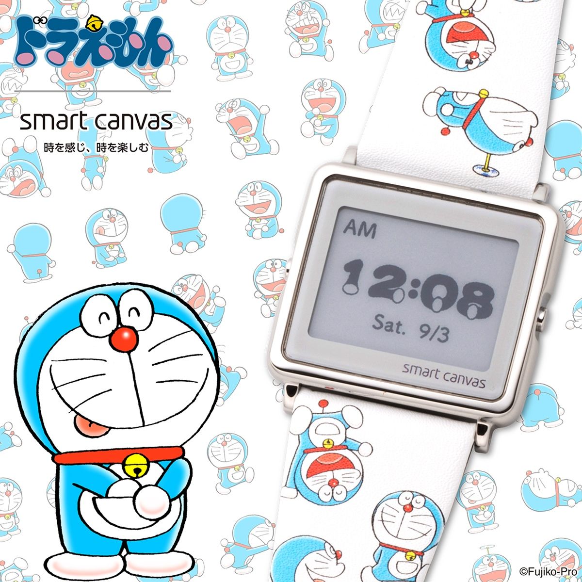 ドラえもん Smart Canvas スマートキャンバス デジタル腕時計