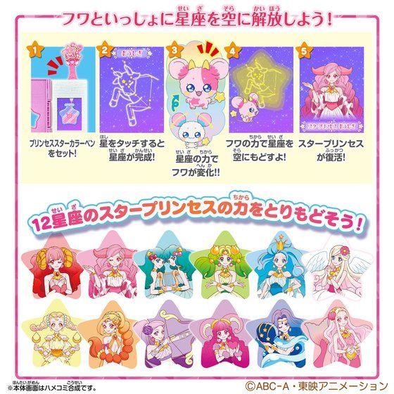 スター☆トゥインクルプリキュア おせわしてフワ☆トゥインクルブック 