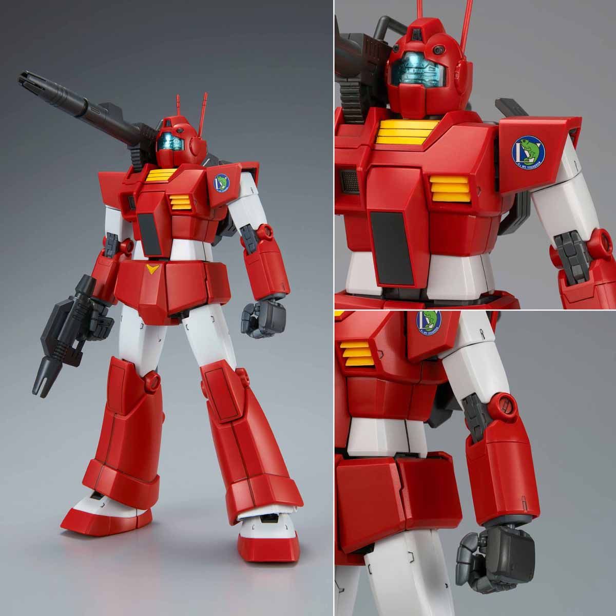 ＭＧ 1/100 ジム・キャノン ［レッド・ヘッド］（ジャブロー防衛隊仕様 