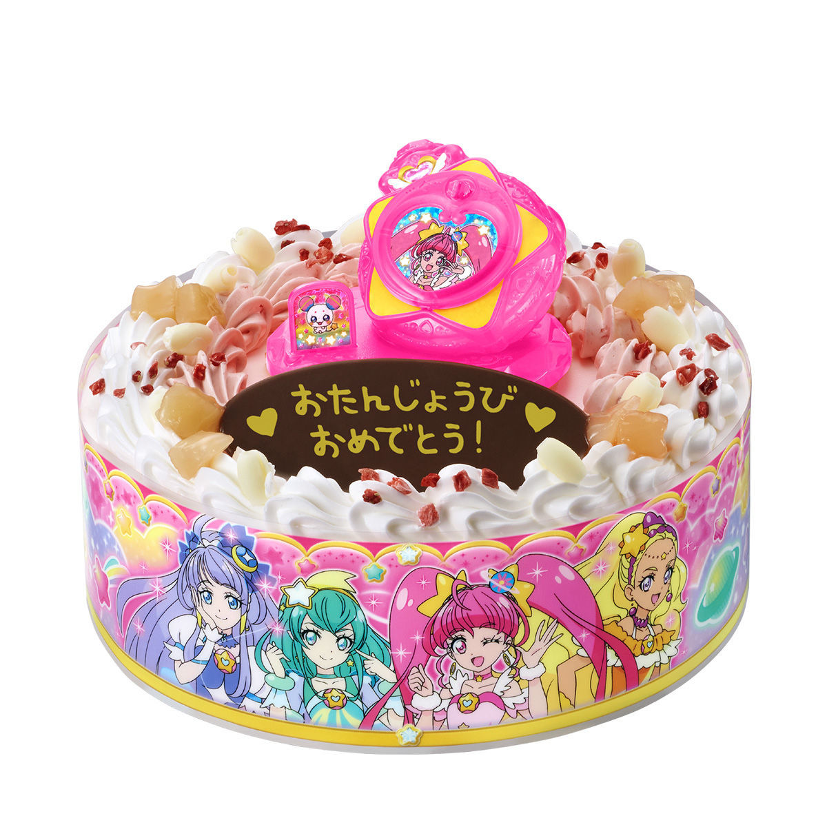 キャラデコお祝いケーキ スター☆トゥインクルプリキュア(5号