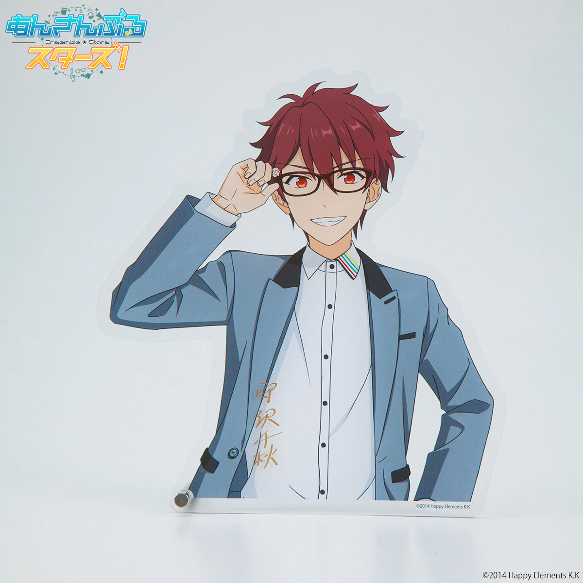 あんスタ　JINS アクリルメガネスタンド あんさんぶるスターズ！×JINS×BANDAI アクリルメガネスタンド