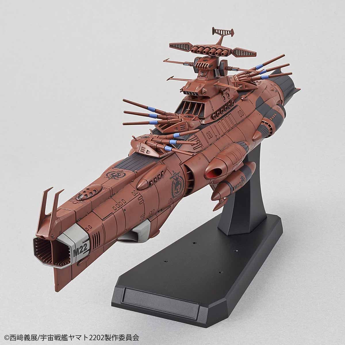 1/1000 地球連邦主力戦艦 ドレッドノート級火星絶対防衛線セット