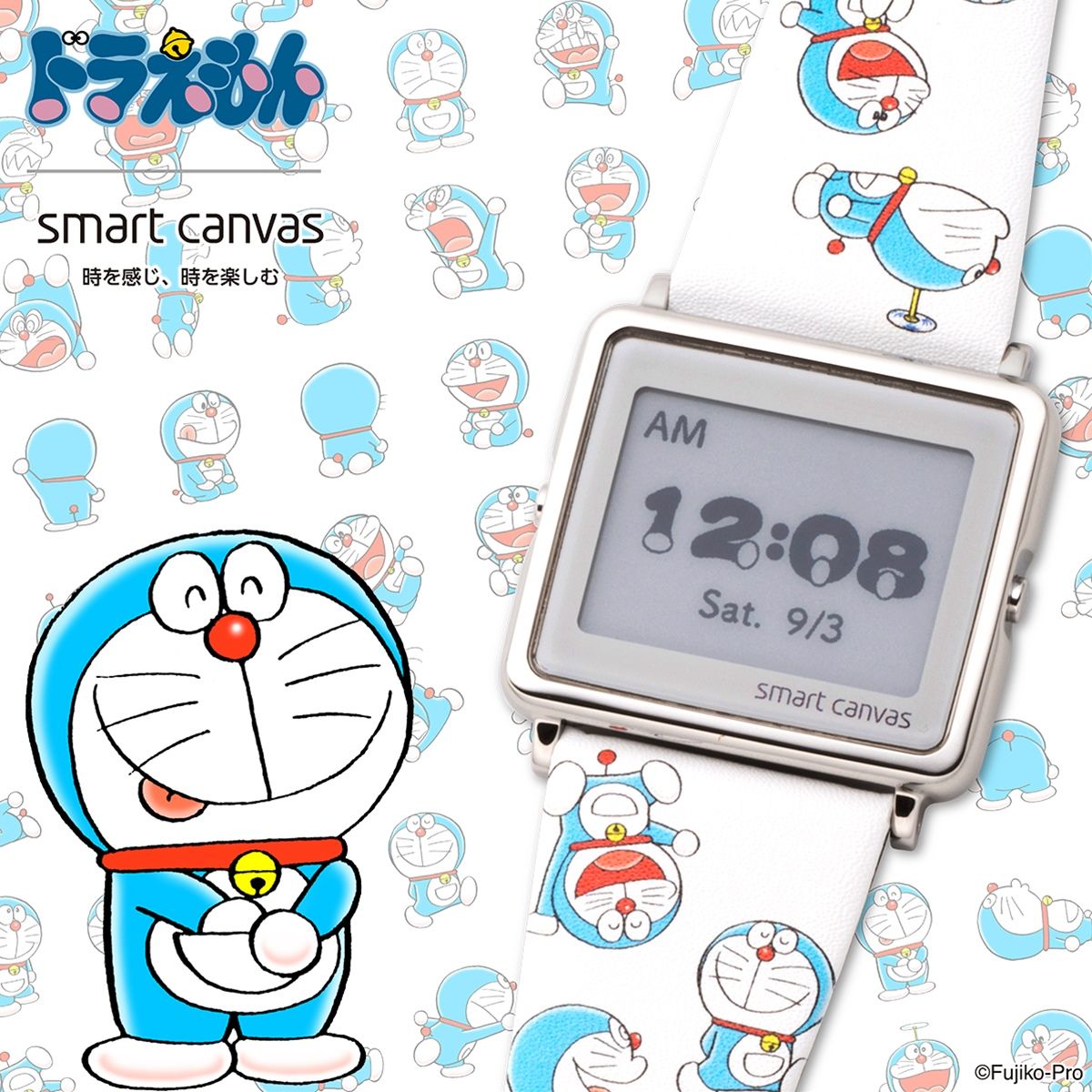 ドラえもん smart canvas 限定 腕時計 藤子·F·不二雄ミュージアム