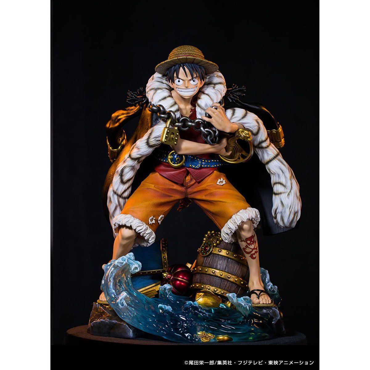 ワンピース ログコレクション 大型スタチューシリーズ モンキー・D・ルフィ | ONE PIECE（ワンピース） フィギュア・プラモデル・プラキット  | アニメグッズ ・おもちゃならプレミアムバンダイ｜バンダイナムコグループの公式通販サイト