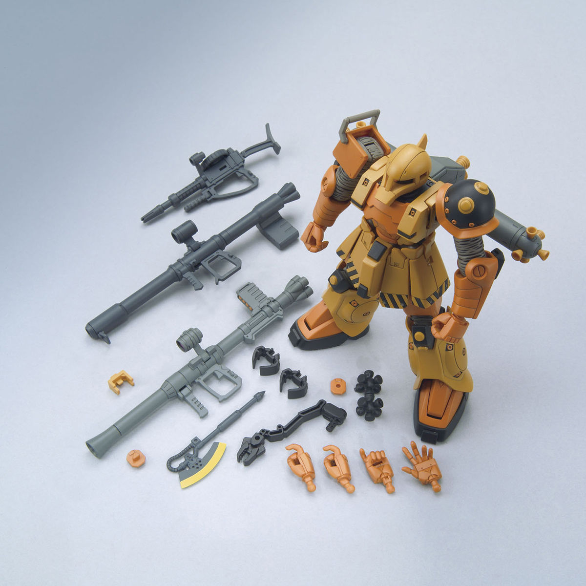 HG 1/144 MS-05 ZAKUⅠ サンダーボルト、ガンタンク、ザクⅠ